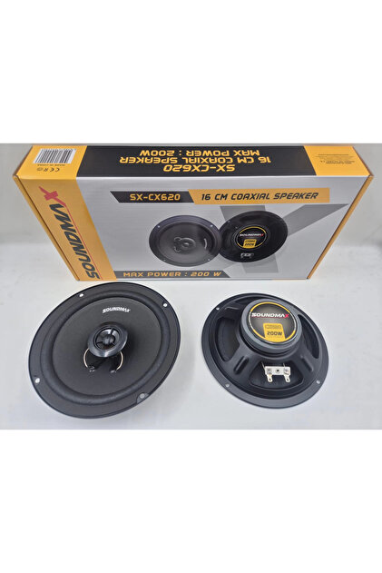 Soundmax 16cm Hoparlör - SX-CX620 Kapı Hoparlörü - 16cm Koaksiyel