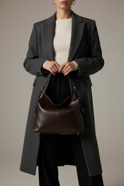 Women's Elegant Flap Casual Hand and Shoulder Bag