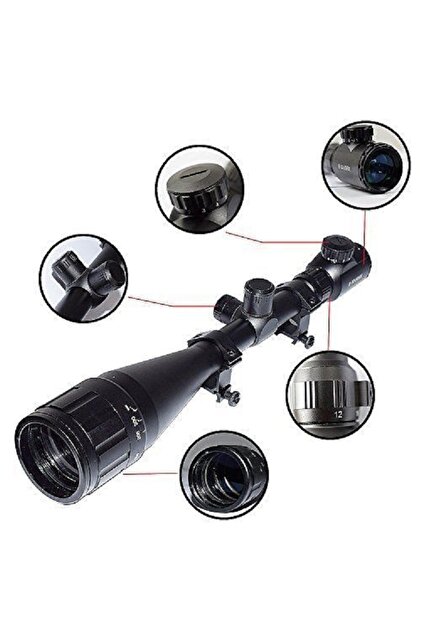 Nikula 8-32X50Aoeg Taktik Çift Işık Kırmızı Yeşil Kaynaklı Zoomlu