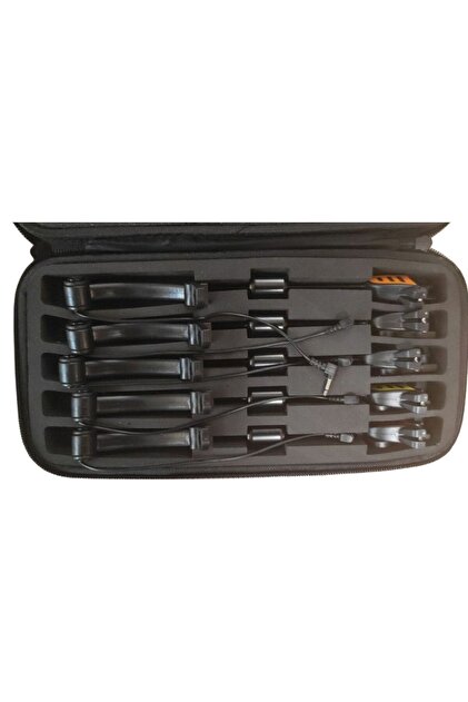 Set 5 swingere cu penar protectie/5 culori