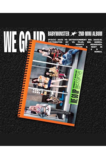 tays store BABYMONSTER - 2nd Mini Album [WE GO UP] - Fiyatı, Yorumları