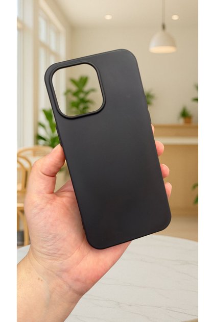 Silicone Shock-Absorbing Classic Protective Rubber Case Compatible with iPhone 14 Plus and 15 Plus