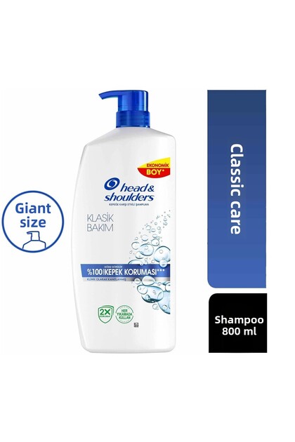Classic Care Anti-Dandruff Shampoo 800 ml