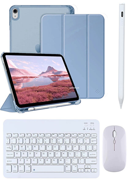 Covpor Apple İpad Pro 11 1/2/3/4. Nesil Uyumlu Flip Kılıf Lavanta+
