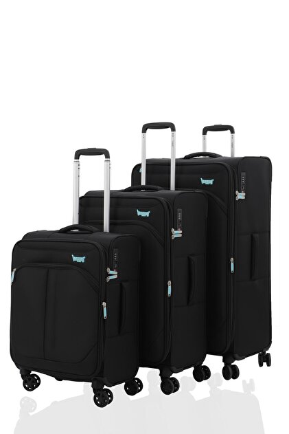Baggaj V2411 SUPER LIGHT VALİZ BLACK SET - Fiyatı, Yorumları