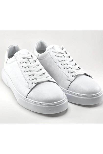 2501 Footcap 38/47 Men's Genuine Leather High Sole Premium Sneaker Shoes
