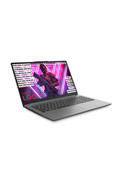 LENOVO LOQ 15IAX9E i7-12650HX 16 GB 512 GB RTX4050-6 GB 15.6