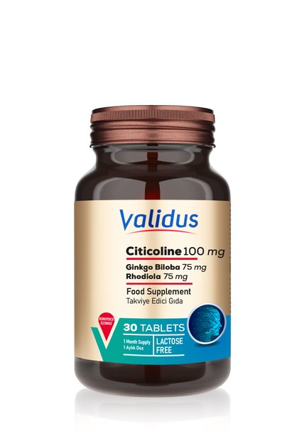 Sitikolin 100 Mg 30 Tablet