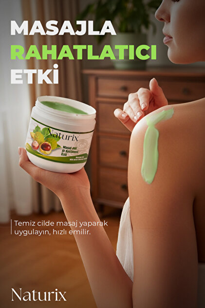 Naturix At Kestanesi Masaj Jeli 500 Ml 3'lü Horse Chestnut Masaj