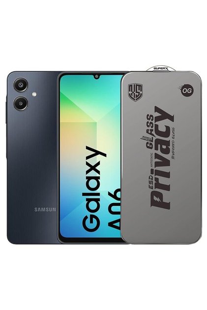 Folie de Sticla Privacy, Flippy, ESD Compatibila cu Samsung Galaxy A06