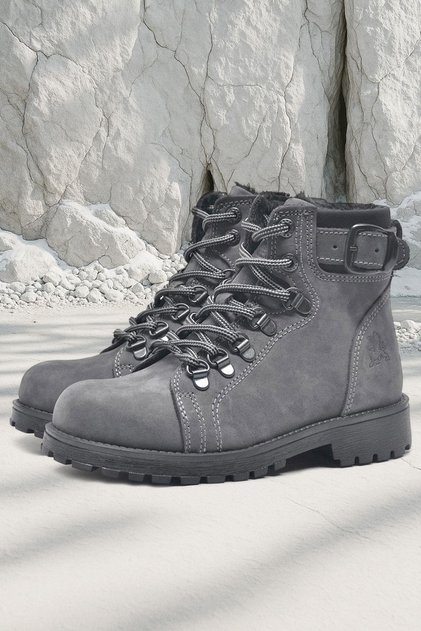 Griffon Genuine Leather Zippered Winter Unisex Children's Boots