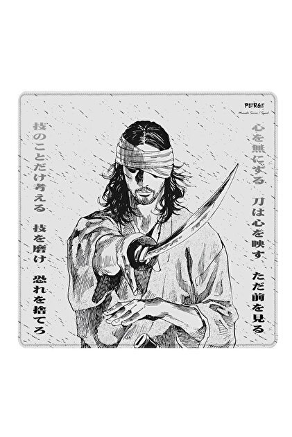 PORGE Musashi Special Edition Speed Mouse Pad 500x500x4 Mm E