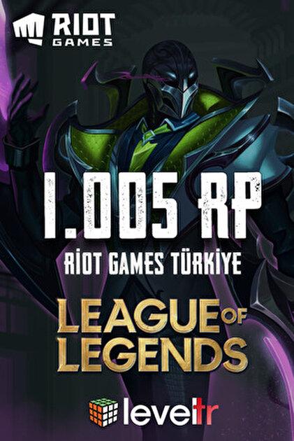 Riot Games League Of Legends 1005 RP Riot Points Cash - Fiyatı, Yorumları