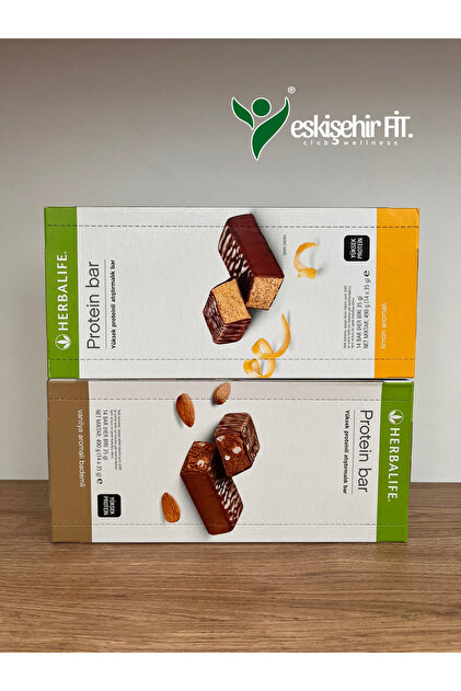 Herbalife Protein Bar Limon Aromalı ve Protein Bar Vanilya Aromalı
