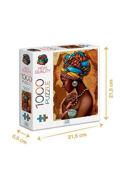 African Woman 1000 Pieces Adult Hobby Puzzle Jigsaw Puzzle
