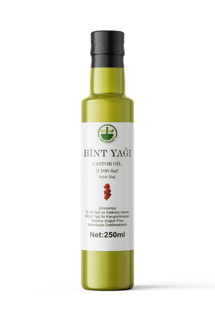 Cold Pressed Castor Oil (Pure and Natural) 250ml /Castor Oil