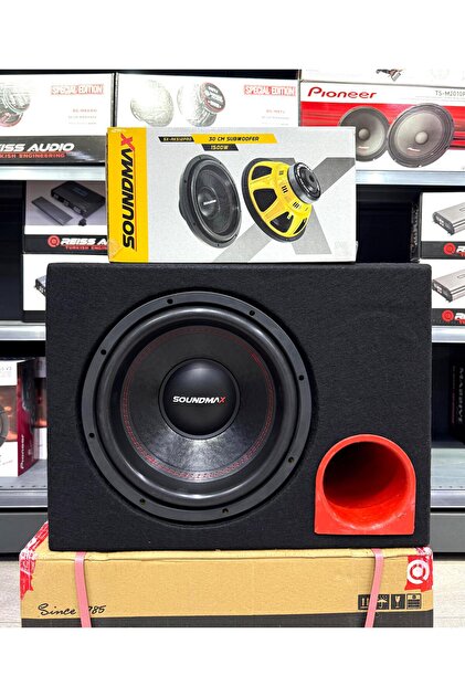 Massive Sx-Aks 12Pro Kabinli 30 Cm Subwoofer Bas Bufır 1500wat