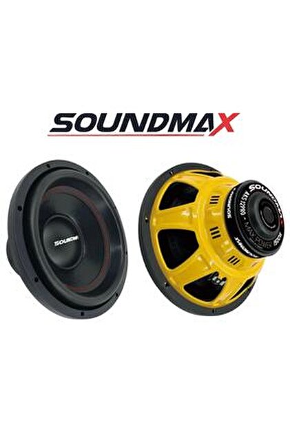 Soundmax sx-m82bn 20cm 400wat 200rms Midrange Hoparlör Iki Adet