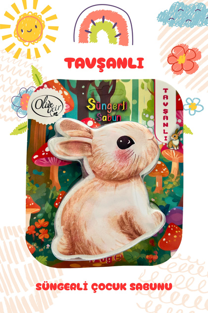 Rabbit Sponge Bath Soap