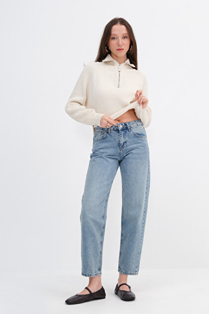 Addax Yüksek Bel Mom Jean Pantolon PN8767 - Fiyatı, Yorumları