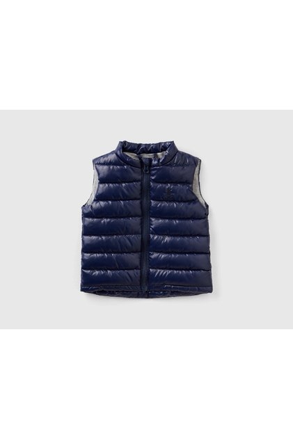 Solid Zip-Up Baby Jacket