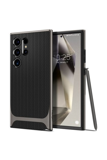 Калъф за Samsung Galaxy S24 Ultra, Neo Hybrid - сив