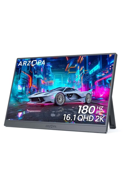 Monitor portabil Z3FC de 16,1 inchi, 180Hz, 2K QHD IPS, tip C