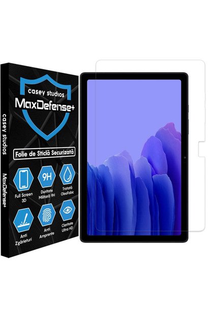 Folie Sticla Samsung Galaxy Tab A7 10.4 2022/2020, Acoperire Completă 3D, HD, Anti Zgarieturi, Anti Socuri