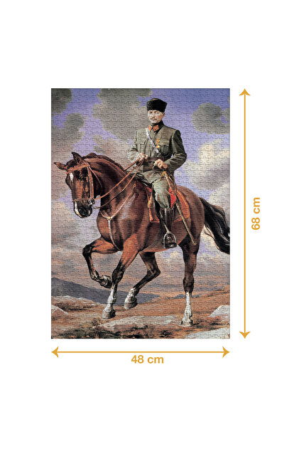 CA Games ATATÜRK VE ATI SAKARYA PUZZLE 1000 PARÇA - Fiyatı, Yorumları