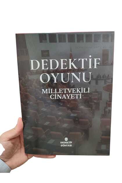 Detective Game: the Murder of the Member of Parliament Efe Halil Özışık File – Political Mystery and Brain Teaser