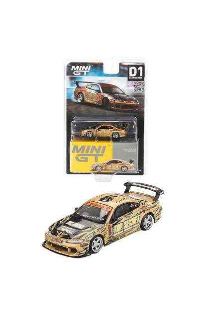 HOT WHEELS 1:64 Mini GT Nissan Silvia (S15) Top Secret D1GP