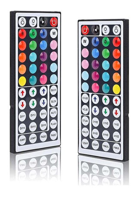 جهاز تحكم عن بعد بـ44 مفتاح باضاءة RGB بالاشعة تحت الحمراء بديل لشريط اضاءة RGB LED