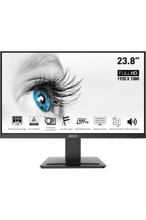 MSI Pro MP243X 23.8” 1920x1080 1ms 100Hz IPS Anti-Glare Full HD