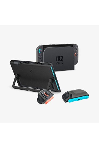 Spigen Nintendo Switch 2 Stand özellikli Kılıf Nano Pop Black