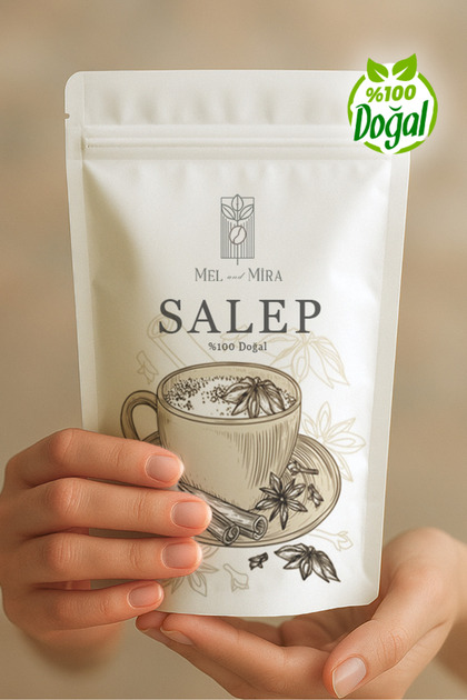 Mel and Mira Doğal Saf Sahlep 50g, | Dondurma Salebi 1. Sınıf