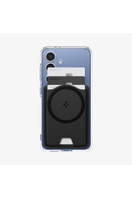 Valentinus MagFit+ 3 Card Holder for Galaxy S25 series with Magnetic case only 16/15/14 Black