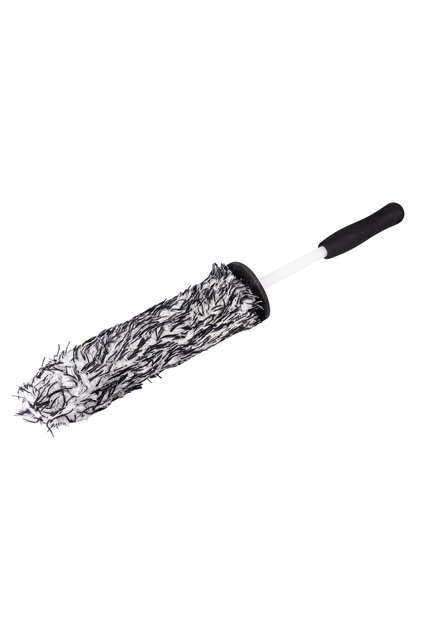 Perie auto din microfibra fina pentru curatare jante, 46x7x7 cm,