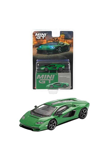 mini gt 1:64 Lamborghini Countach LPI 800-4 Verde Medio Diecast