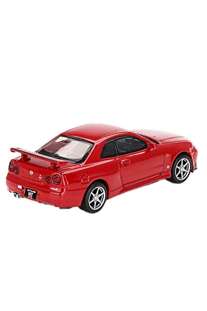 mini gt 1:64 Nissan Skyline GT-R (R34) V-Spec Active Red Diecast