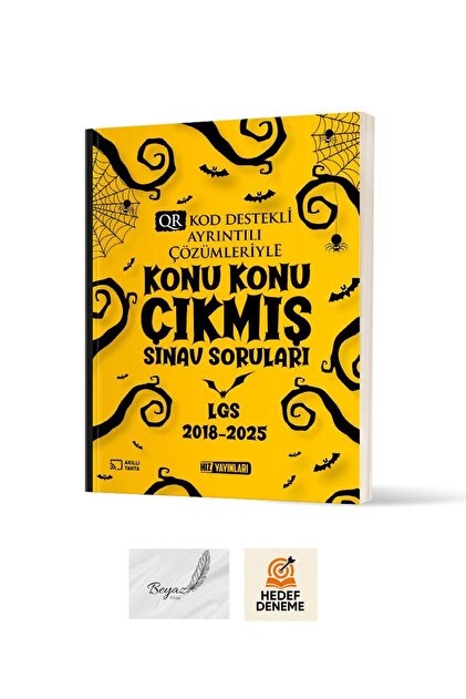 Hız Yayınları Hız 8. Sınıf Konu Konu Çıkmış Sınav Soruları 2018