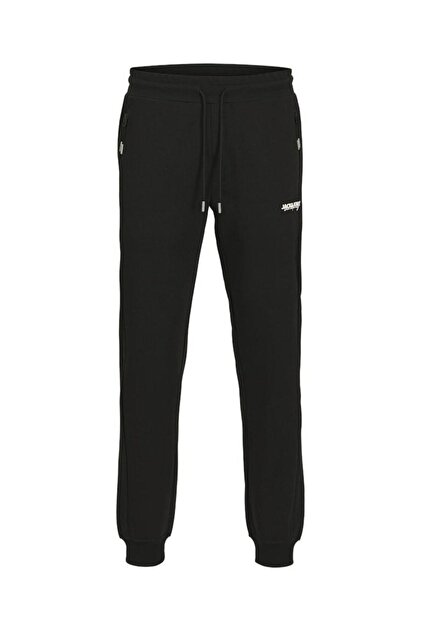 Jack & Jones Erkek Siyah Eşofman Gordon Soft Sweatpants - 12195726