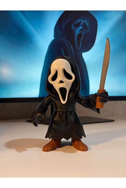 Florya Studyo Ghost Face Figürü – Scream Korku Filmi Koleksiyonluk