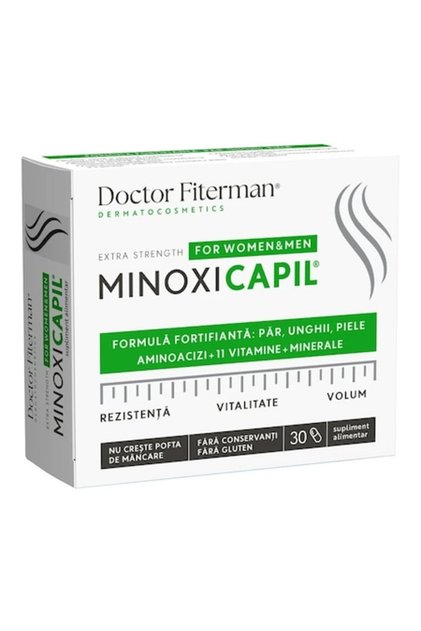 Minoxicapil, 30 capsule, Doctor Fiterman