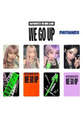 Kpop Dünyasi BABYMONSTER Ruka '' WE GO UP '' Photocards Set