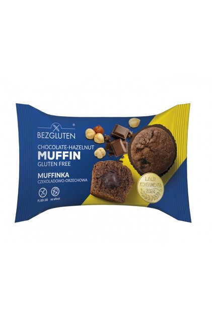 Briosa cu crema de ciocolata si alune fara gluten – Vanzare la set 6 buc x 60g