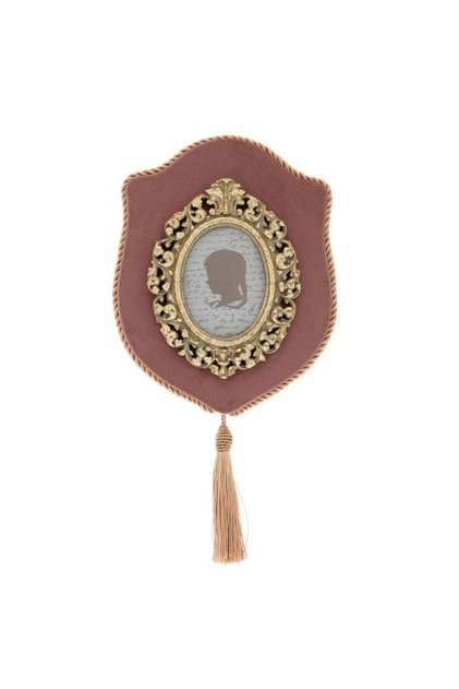 Ramă foto de perete aurie din rășină Pink Velvet, decor elegant pentru casă, cadou