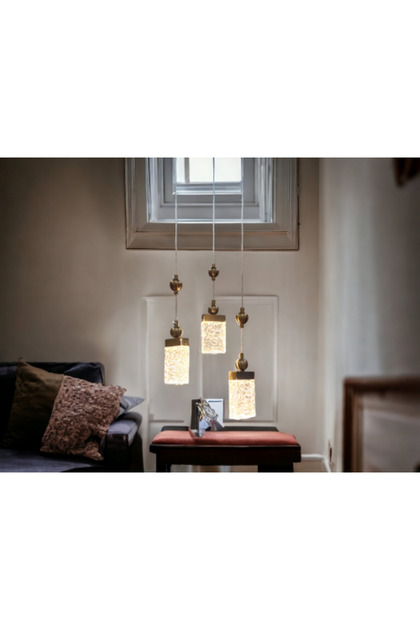 Modern triple pendant light