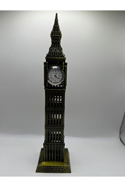 Market Big Ben Saat Kulesi Figürlü Dekoratif Obje – Londra Temalı