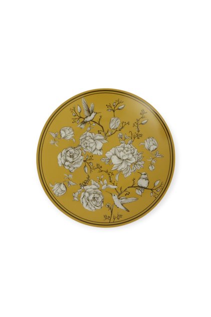 Rose Glow Yellow 25 cm Porcelain Plate