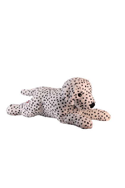 welcomein 90 cm Büyük Boy Dalmaçyalı Köpek Peluş Oyuncak Yumuşak